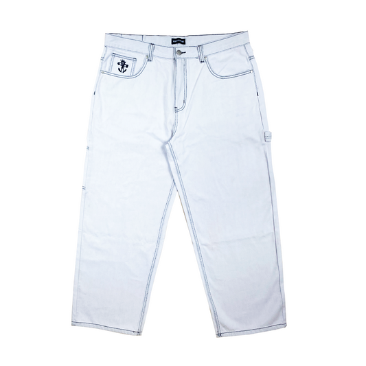 goon carpenter denim - white