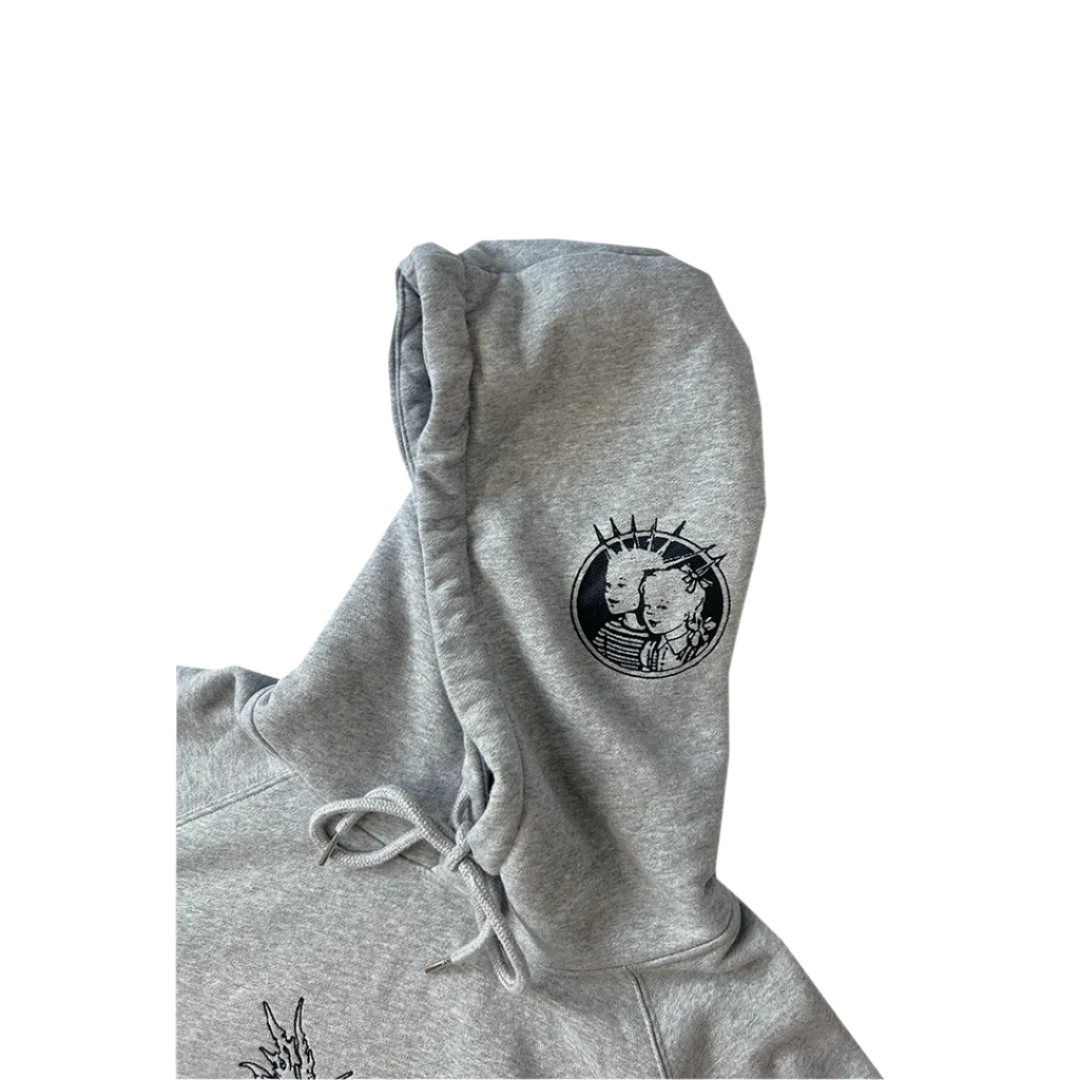 dystopia hoodie - grey